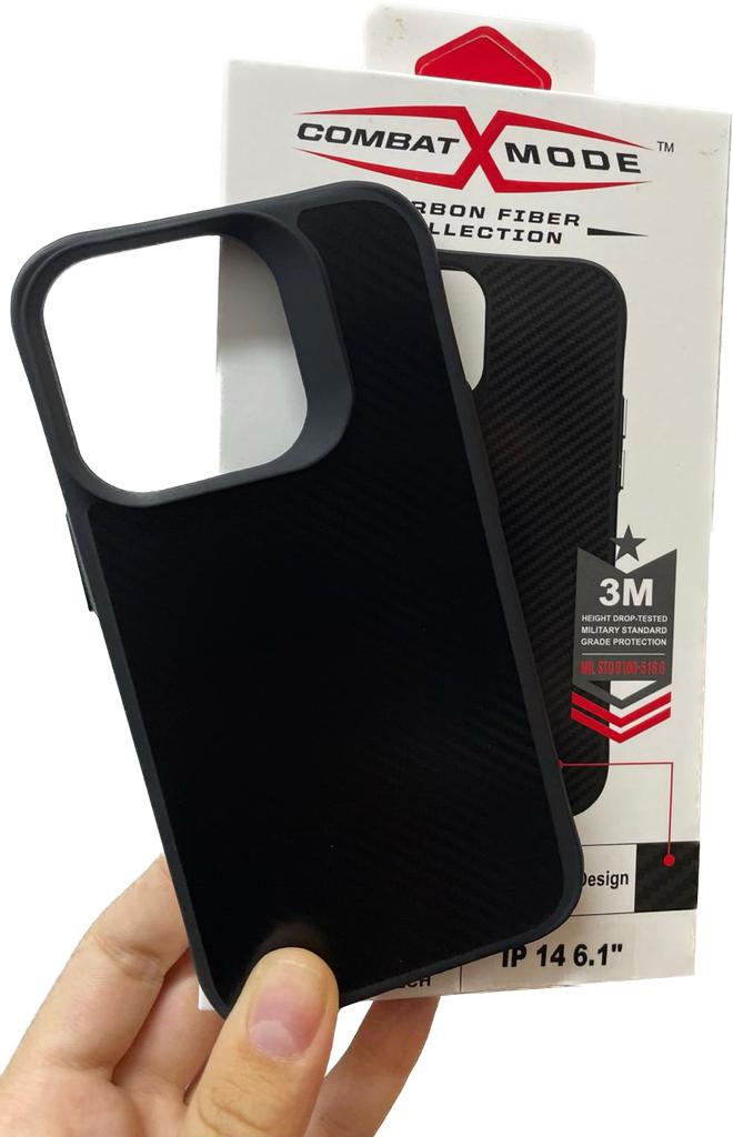 HUSA COMBAT X MODE SERIES CARBON FIBER IPHONE 14 PLUS