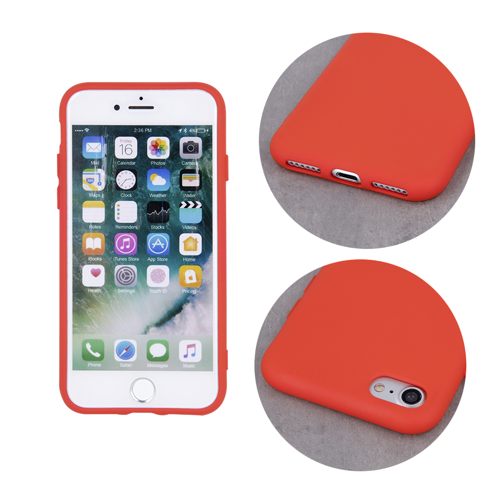 Silicon case for iPhone 13 Pro 6,1" red