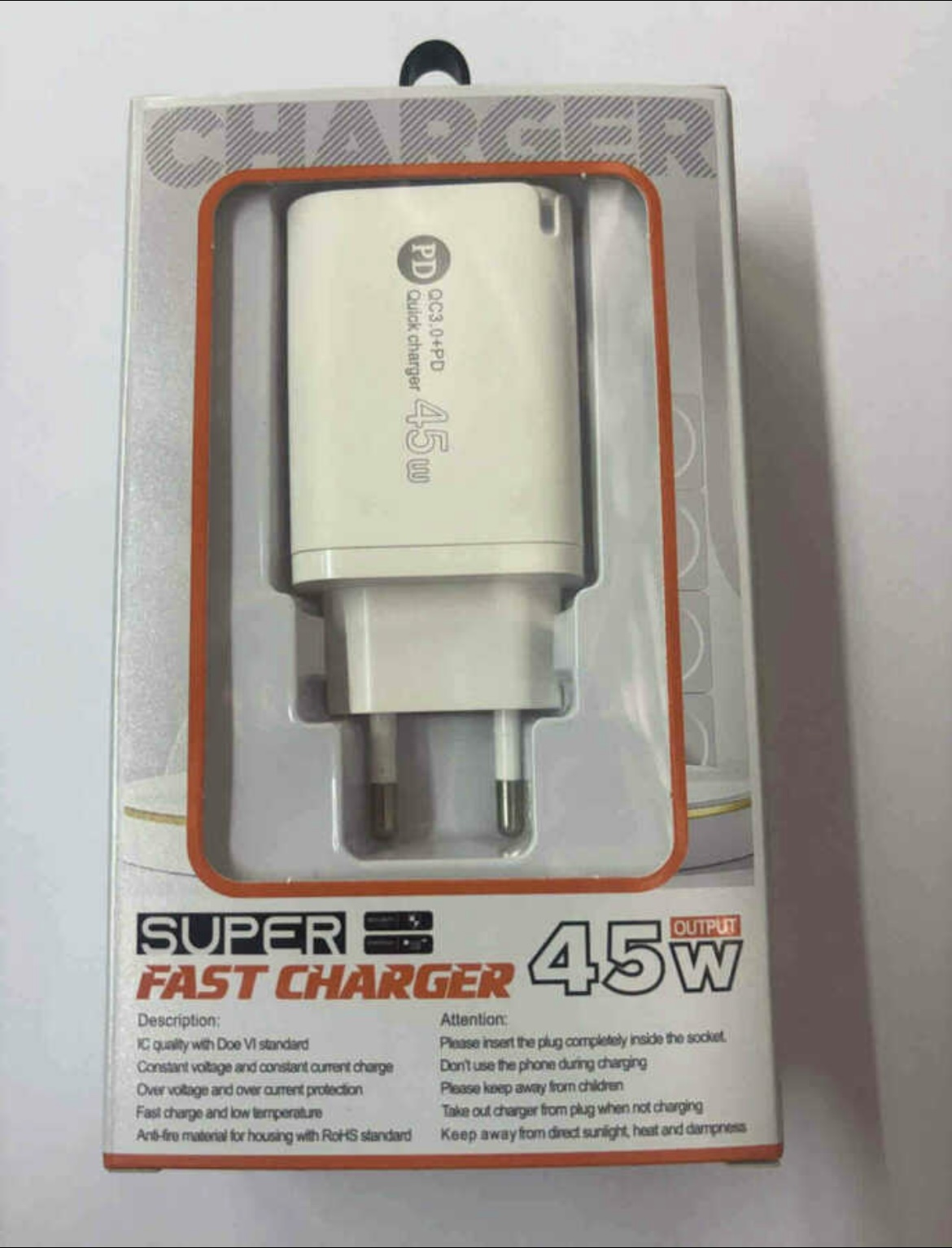 Adaptor 45W cu 2 iesiri