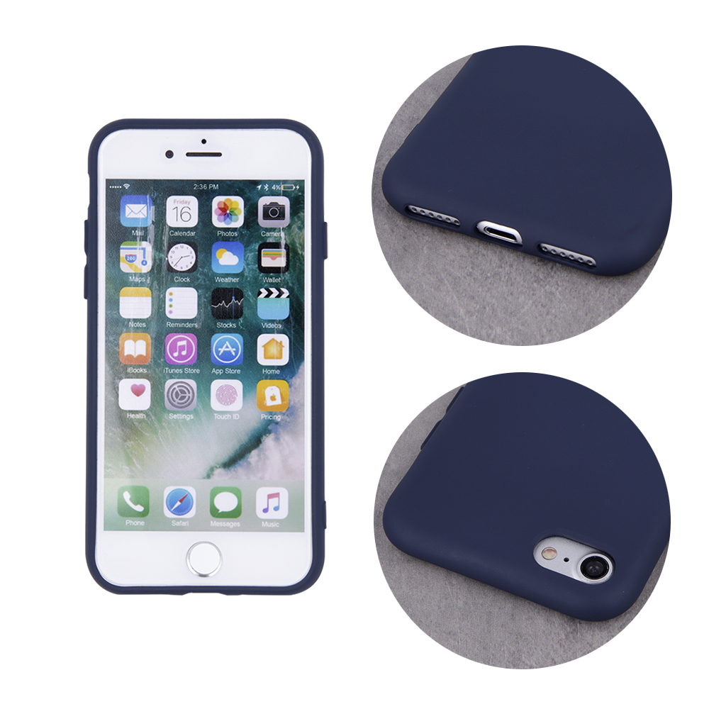 Silicon case for iPhone 13 Mini 5,4" dark blue