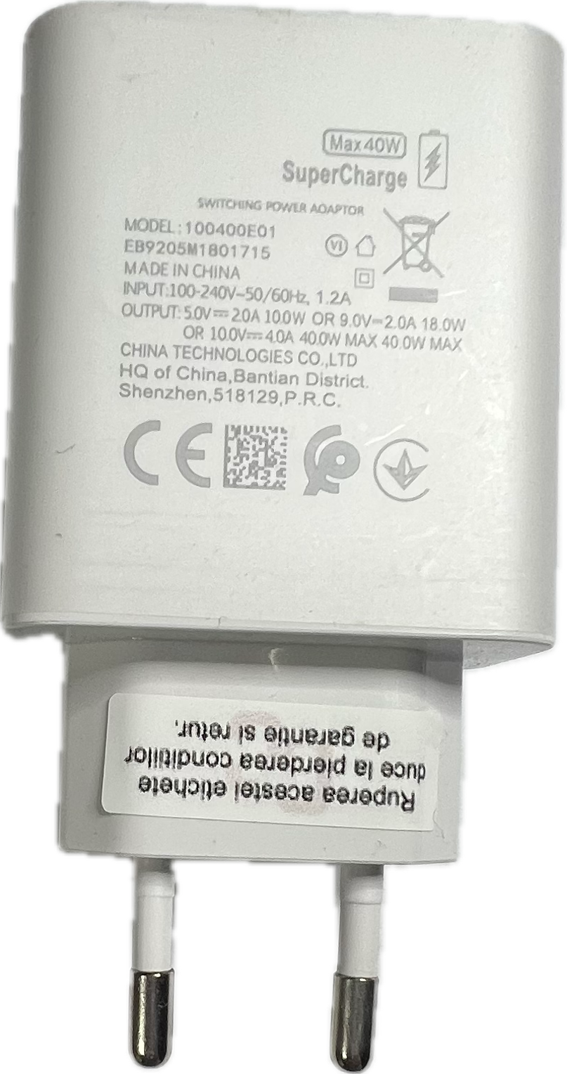 Adaptor SuperCharge 40 W cu conectare USB